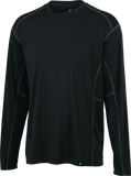 FIRSTGEAR Base Layer Shirt Lightweight Long-Sleeve Dark Grey - Medium