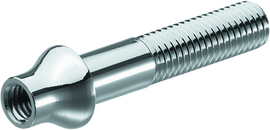 Kuryakyn Micro/Rhombus Replacement Rigid Adapter M8X40mm Threaded Stud Chrome