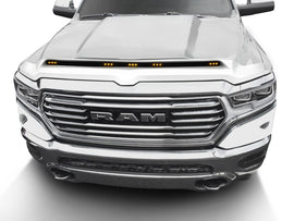 AVS 19-22 RAM 1500 (Excl. Sport Hood) Aeroskin Lightshield Color Match Hood Protector - Ivory Pearl