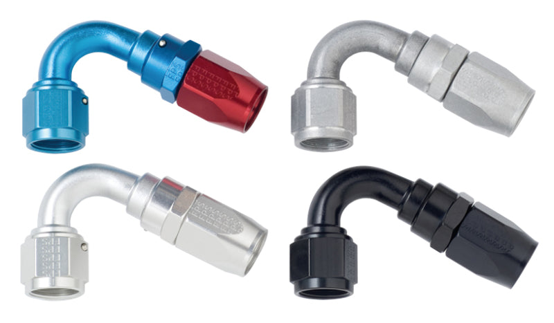 Fragola -16AN x 120 Degree Power Flow Hose End