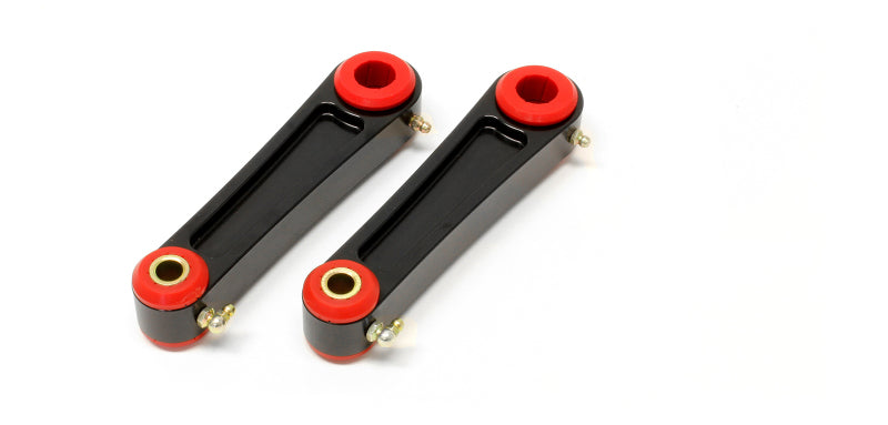 BMR 05-10 S197 Mustang Rear Billet Aluminum Sway Bar End Links - Black Anodized