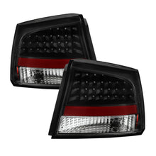 Load image into Gallery viewer, Xtune Dodge Charger 06-08 LED Tail Lights Black ALT-JH-DCH05-LED-BK