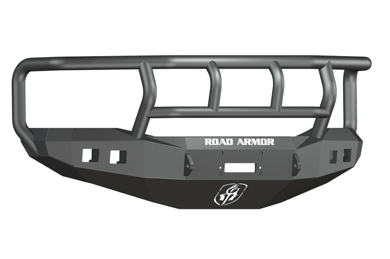 Road Armor 06-09 Dodge 2500 Stealth Front Winch Bumper w/Titan II Guard - Tex Blk