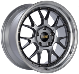 BBS LM-R 19x9 5x112 ET44 Diamond Black Wheel -82mm PFS/Clip Required
