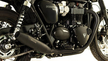 Load image into Gallery viewer, Remus 2018 Triumph Bonneville T 120 Bonneville (Euro 4) Tapered Black Slip On - Right Side