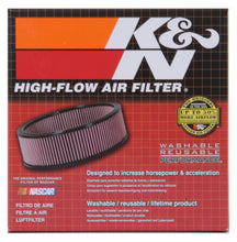 Load image into Gallery viewer, K&amp;N Filter Universal Rubber Round Straight Filter 3.5in Flange 3in Height