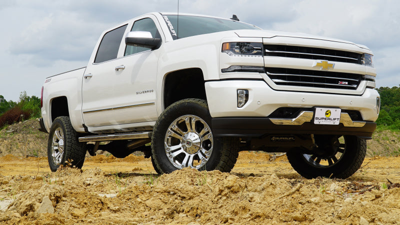 Superlift 14-16 GMC Sierra 1500 4WD 6.5in Lift Kit w/ Steel Cntrl Arms Fox Front Coilover & 2.0 Rear