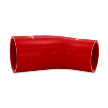 Load image into Gallery viewer, Mishimoto Silicone Reducer Coupler 45 Degree 3in to 3.25in - Red