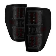 Load image into Gallery viewer, xTune Ford F150 09-14 LED Tail Lights - Black ALT-ON-FF15009-LBLED-SM