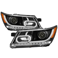 Load image into Gallery viewer, xTune Dodge Journey 2009-2014 Light Bar DRL Projector - Black PRO-JH-DJ09-LBBRL-BK