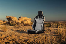 Load image into Gallery viewer, Recaro Cross Sportster ORV Passenger Seat - Black Vinyl/Grey Vinyl