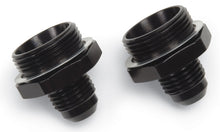 Load image into Gallery viewer, Russell Performance -6 AN Carb Adapter Fittings (2 pcs.) (Black)