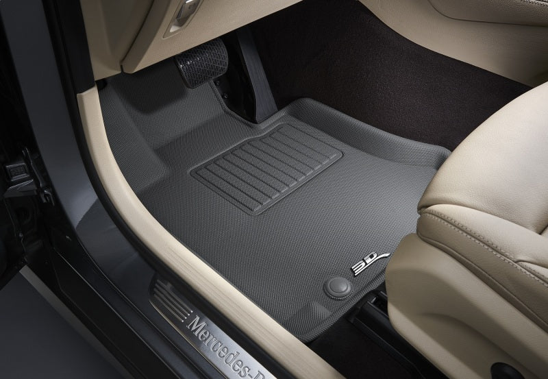 3D MAXpider 2015-2020 Ford Mustang Kagu 1st Row Floormat - Gray
