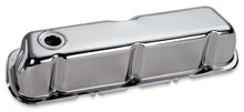 Load image into Gallery viewer, Moroso Ford 302/351W Valve Cover - w/Baffles - No Logo - Stamped Steel Chrome Plated - Pair