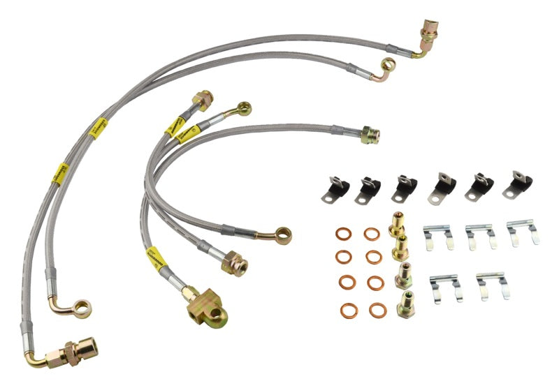 Goodridge 00-06 Tahoe / 00-07 Suburban / 00-05 Escalade All w/o Stablia Track Brake Lines