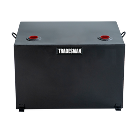 Tradesman Steel Rectangular Liquid Storage Tank - Black