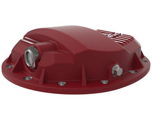 Load image into Gallery viewer, aFe Pro Series GMCH 9.5 Rear Diff Cover Red w/ Machined Fins 19-20 GM Silverado/Sierra 1500