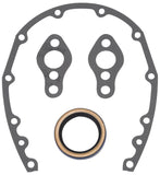 Edelbrock SBC Timing Cover Gasket And Oil Seal Kit