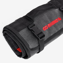 Load image into Gallery viewer, Go Rhino XVenture Gear Tool Roll - Small (4x4in. Closed) 12oz Waxed Canvas - Black