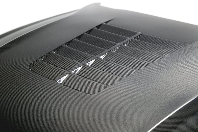 Anderson Composites 18-19 Ford Mustang Double Sided Type-GT5 Carbon Fiber Hood