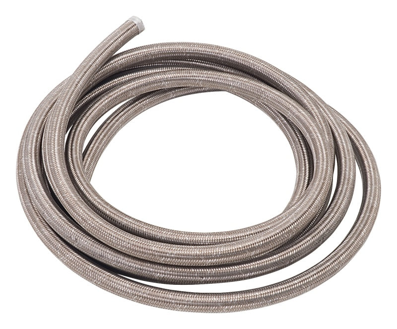 Russell Performance -6 AN ProFlex Stainless Steel Braided Hose (Pre-Packaged 100 Foot Roll)