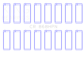 King Ford Prod V8 4.6L/5.4L (Size 0.50) Performance Rod Bearing Set