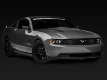 Load image into Gallery viewer, Raxiom 10-12 Ford Mustang w/ Headlights CCFL Halo Projector Headlights- Black Housing (Clear Lens)