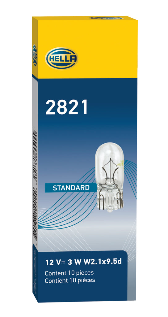 Hella Universal Clear T3.25 Incandescent 12V 3W Bulb (MOQ 10)