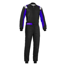 Load image into Gallery viewer, Sparco Suit Rookie Small BLK/BLU