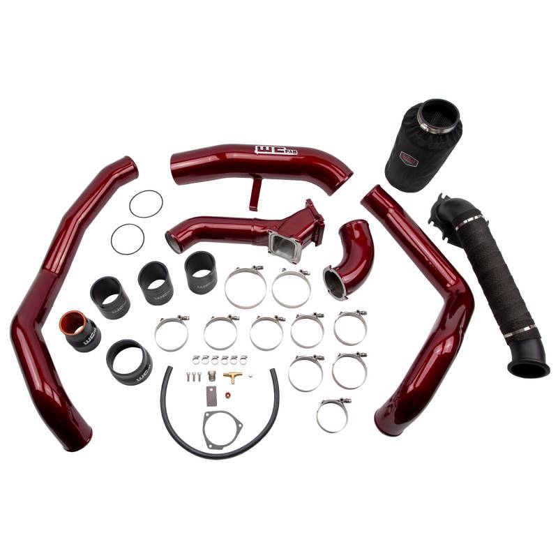 Wehrli 01-04 Chevrolet 6.6L LB7 Duramax High Flow Intake Bundle Kit - Blueberry Frost