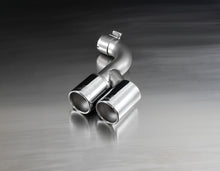 Load image into Gallery viewer, Remus 2012 BMW 3 Series F30/F31 2.0L 76mm Rolled Edge Chromed Tail Pipe Set