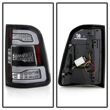 Load image into Gallery viewer, Spyder Dodge Ram 19-20 LED Tail Light Black ALT-YD-DR19HAL-SEQ-BK