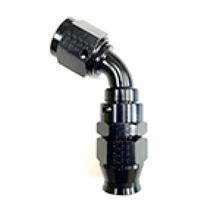 Load image into Gallery viewer, Fragola -6AN Real Street x 60 Degree 3/8 EFI Quick Disconnect Hose End Black