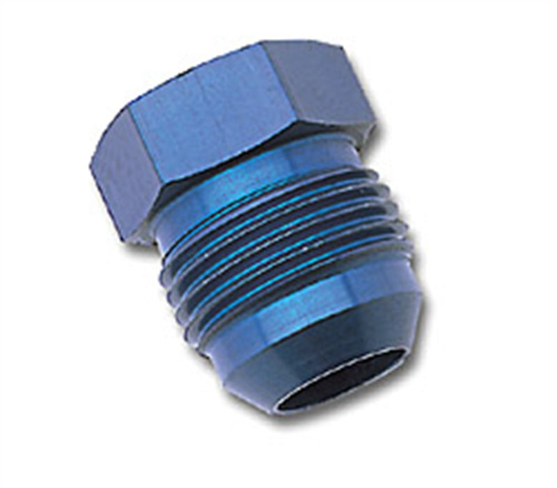 Russell Performance -6 AN Flare Plug (Blue)