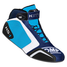 Load image into Gallery viewer, OMP KS-1 Shoes Blue Navy/Cyan - Size 46