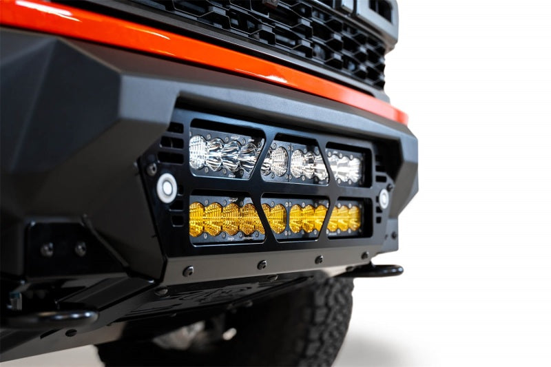 Addictive Desert Designs 2021+ Ford Raptor Bomber Front Bumper w/ Dual 20IN LED Mounts