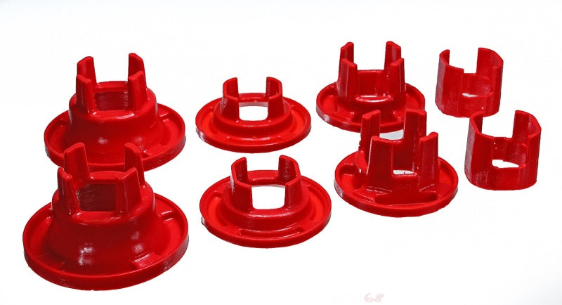 Energy Suspension 10 Chevy Camaro Red Rear Sub-Frame Mount Insert Bushing Set