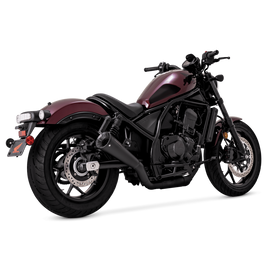 Vance & Hines HONDA Honda 21-22 Rebel 1100 S/O Black Slip-On Exhaust