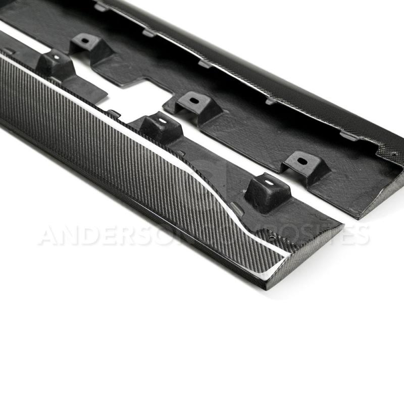 Anderson Composites 15-16 Ford Mustang Type-AR Rocker Panel Splitter