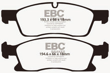 Load image into Gallery viewer, EBC 11+ Dodge Durango 3.6 Yellowstuff Front Brake Pads