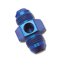 Load image into Gallery viewer, Russell Performance -6 AN Fuel Union Pressure Adapter (Blue)