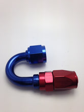 Load image into Gallery viewer, Fragola -10AN Fem x -8AN Hose 180 Degree Reducing Hose End