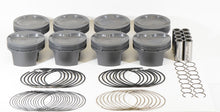 Load image into Gallery viewer, Mahle MS Piston Set SBF 445ci 4.125in Bore 3.25in Stroke 5.4in Rod .927 Pin -16cc 8.8 CR Set of 8