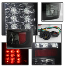 Load image into Gallery viewer, Spyder Chevy Suburban/GMC Yukon/Yukon Denali 07-14 LED Tail Lights Blk Smke ALT-YD-CSUB07-LED-BSM