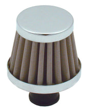 Load image into Gallery viewer, Spectre Breather Filter 10mm Flange / 2in. OD / 1-3/4in. Height - Stainless Steel