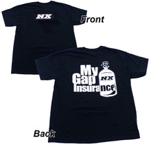 Load image into Gallery viewer, Nitrous Express Gap Insurance T-Shirt Small - Black
