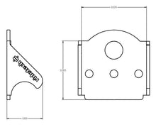 Load image into Gallery viewer, Ridetech Upper Ridetech Bolt-On 4 Link Bridge Mount