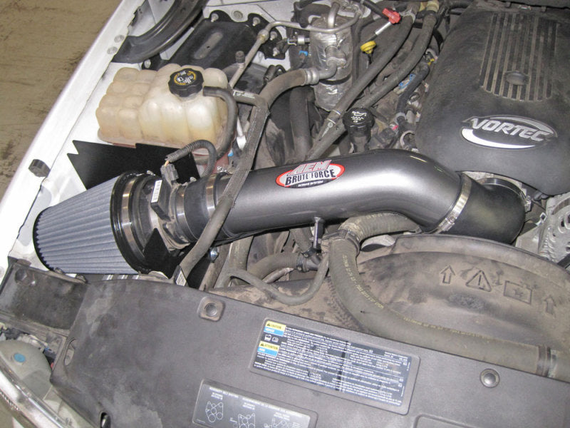 AEM 99-06 Chevy/GMC 5.3/6.0L Silver Brute Force Intake