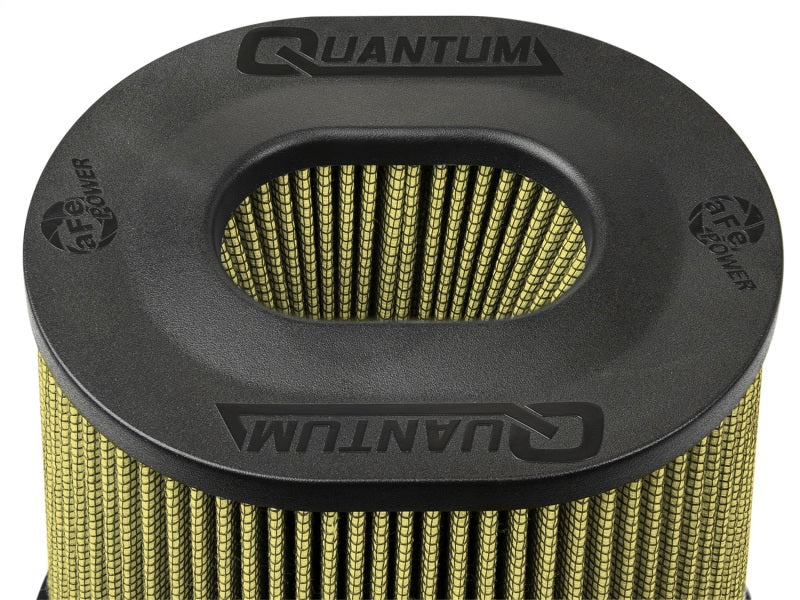 aFe Quantum Pro-Guard 7 Air Filter Inverted Top - 5in Flange x 8in Height - Oiled PG7