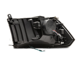 Raxiom 09-18 RAM 1500 LED Halo Projector Headlights- Black Housing (Clear Lens)